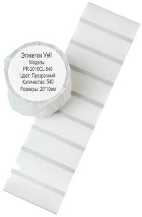 фото Картридж Этикетки Vell для Puty PT-50DC/PT-82DC (PR-2010CL-540), фото 1