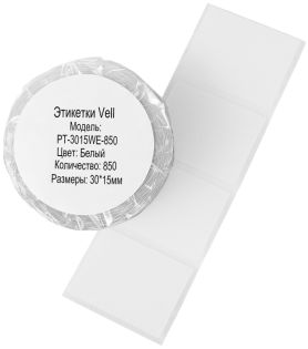 фото Картридж Этикетки Vell для Puty PT-66DC (PT-3015WE-850), фото 1