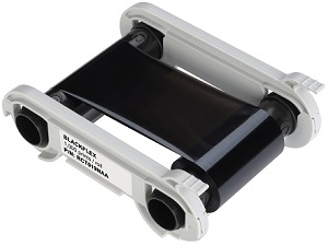 фото Evolis лента RCT019NAA Черная монохромная лента для карт АБС и карт со специальным покрытием, 1000 карт